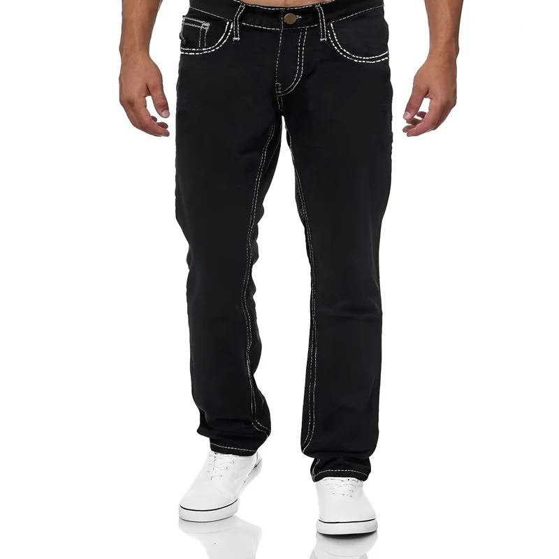 Stefan - Lockere, gerade Stretchjeans für Herren