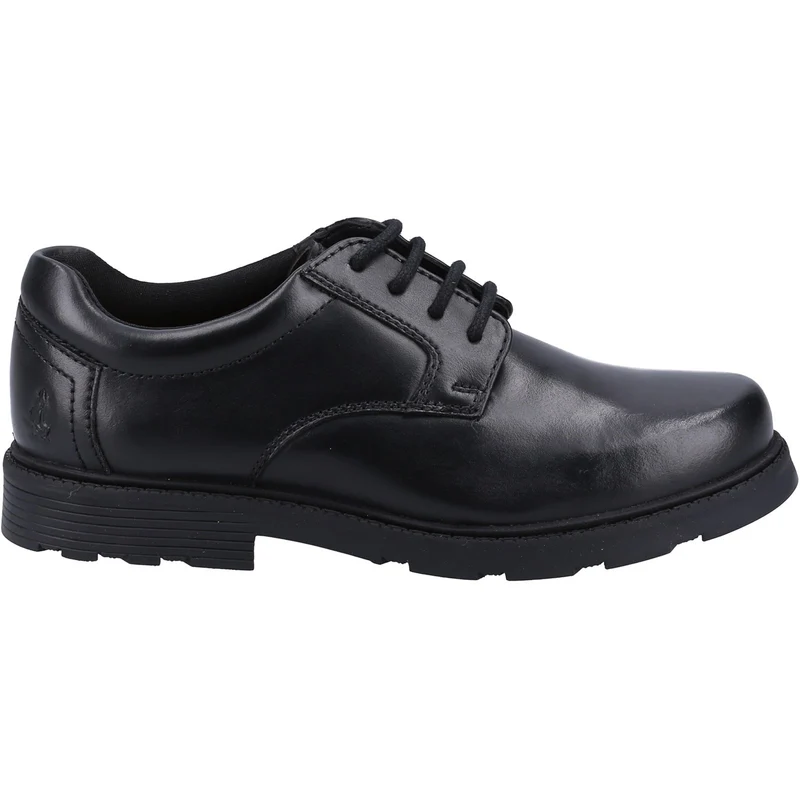 Hush Puppies Junges Oliver Schulschuhe aus Leder – Schwarz