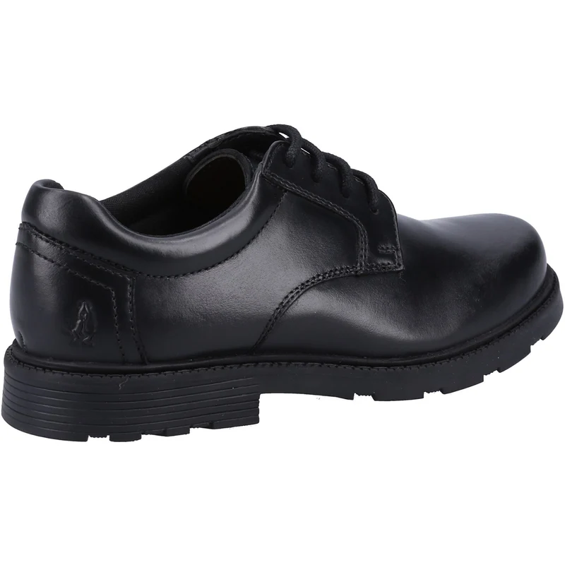 Hush Puppies Junges Oliver Schulschuhe aus Leder – Schwarz