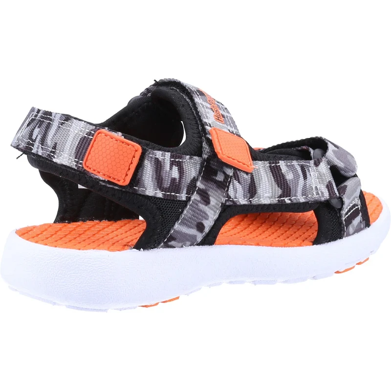 Hush Puppies Miles Quarter Strap Sandale für Jungen – Orange