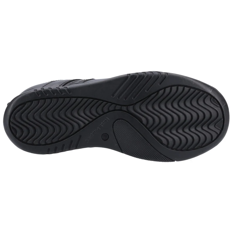 Hush Puppies Harvey Leder-Schulschuhe für Jungen – Schwarz