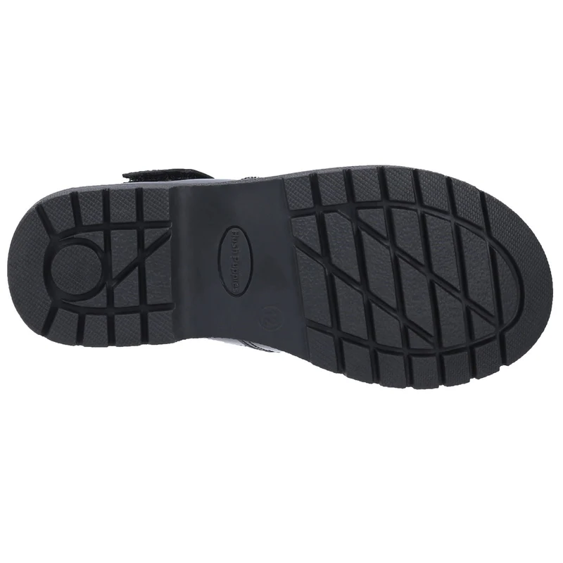 Hush Puppies Gracie Schulschuhe aus Lackleder für Mädchen – Schwarz