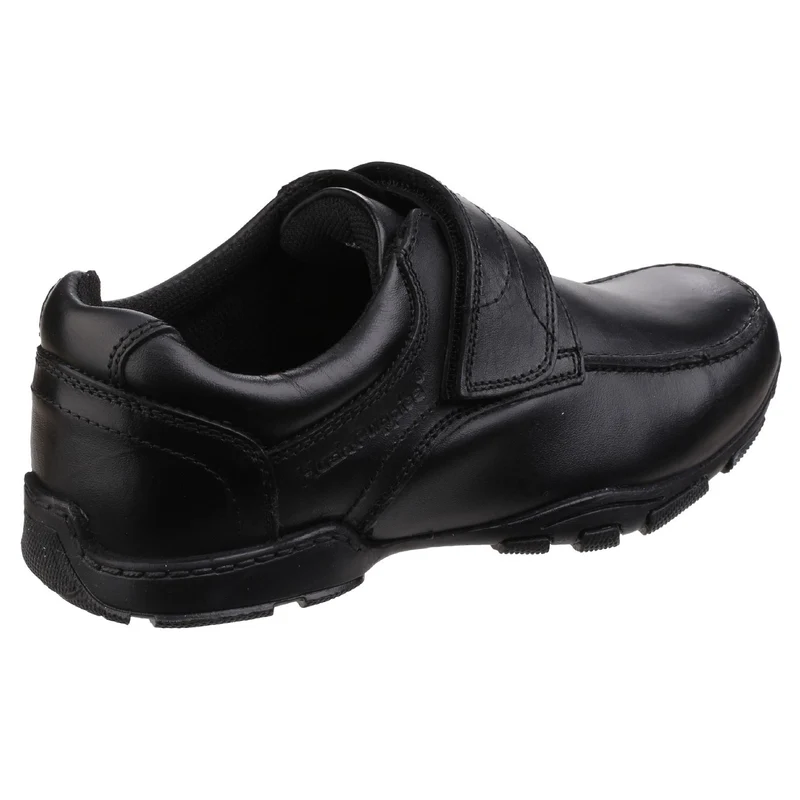 Hush Puppies Schulschuhe „Freddy 2“ aus Leder für Jungen – Schwarz