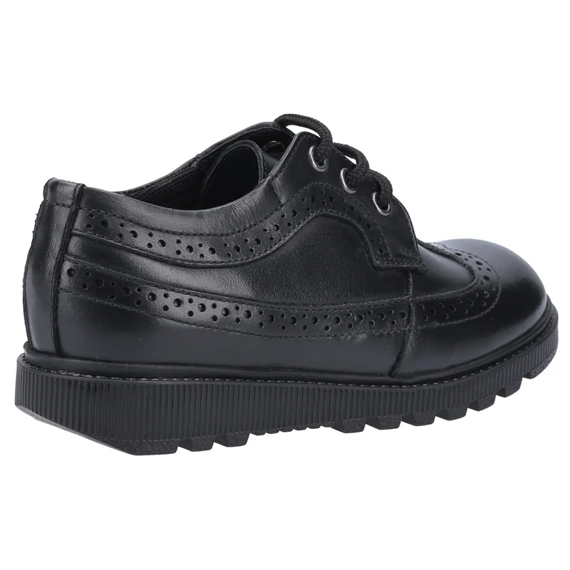 Hush Puppies Schulschuhe „Felicity“ aus Leder für Mädchen – Schwarz