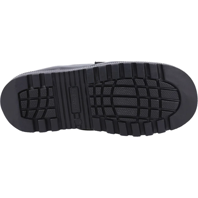 Hush Puppies Mädchen-Schulschuhe „Faye“ aus Leder – Schwarz
