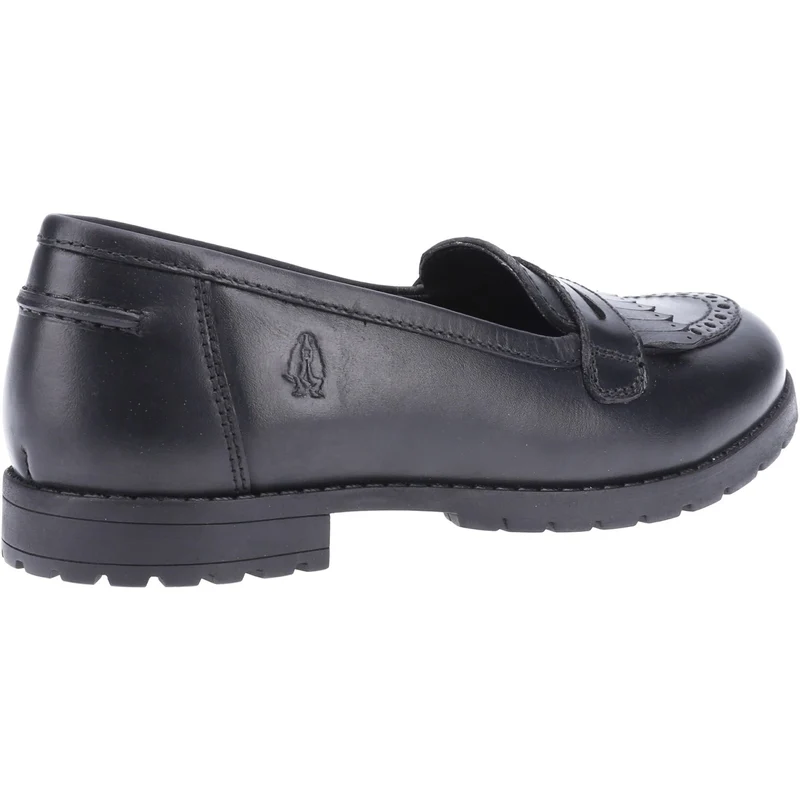 Hush Puppies Schulschuhe „Emer“ aus Leder für Mädchen – Schwarz