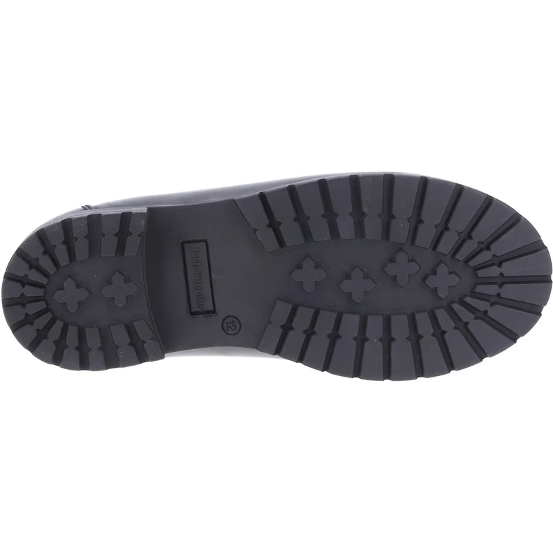 Hush Puppies Schulschuhe „Emer“ aus Leder für Mädchen – Schwarz