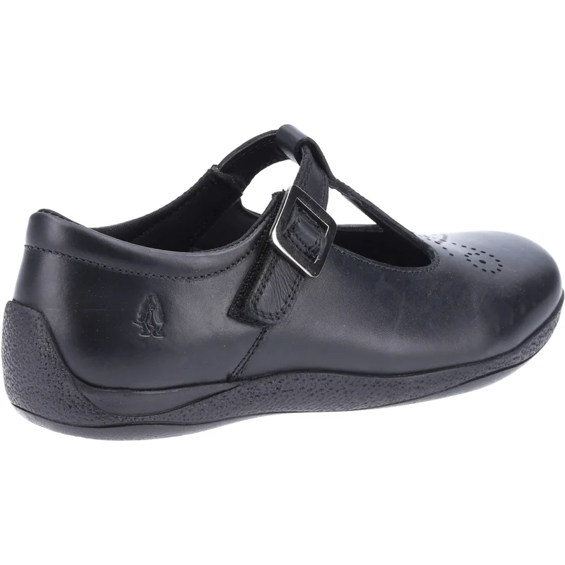 Hush Puppies Schulschuhe Eliza aus Leder für Mädchen – Schwarz