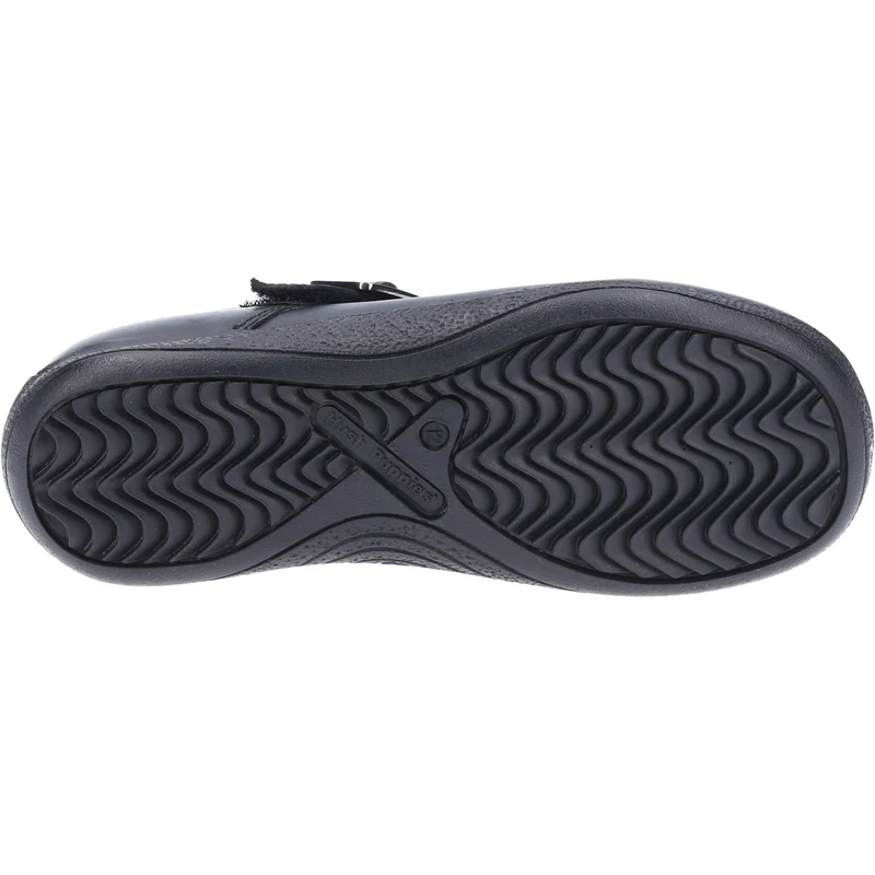 Hush Puppies Schulschuhe Eliza aus Leder für Mädchen – Schwarz