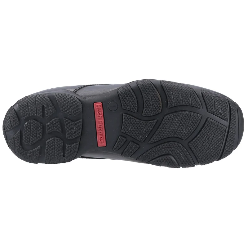 Hush Puppies Schulschuhe Elijah aus Leder für Jungen – Schwarz