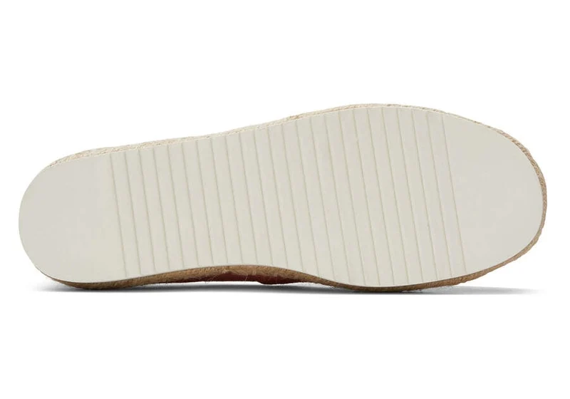 TOMS Alpargata Platform Eco Rope Espadrille für Damen - Faded Rose