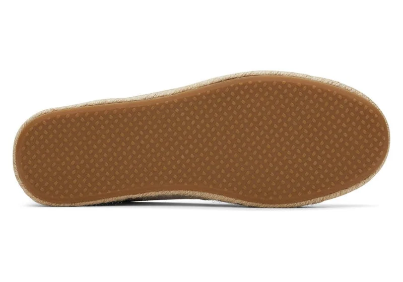 TOMS Damen Santiago Wildleder-Espadrille – Putty