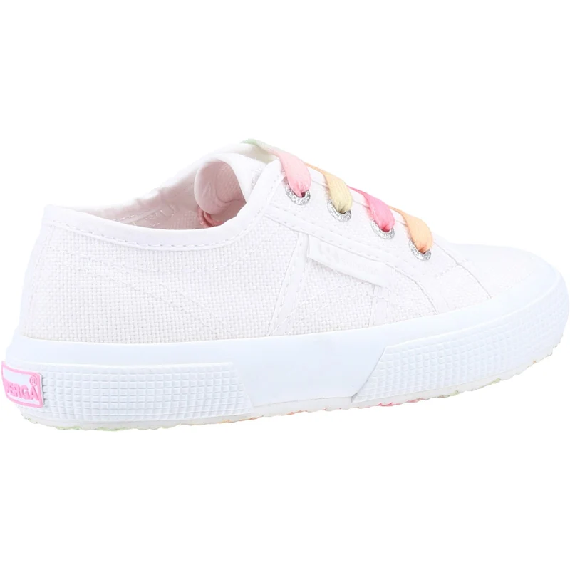 Superga Unisex-Sneaker 2750 Shaded Lace für Kinder – Weiß