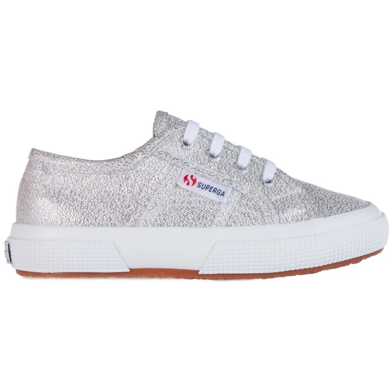 Superga Unisex 2750 Classic Trainer – Silber