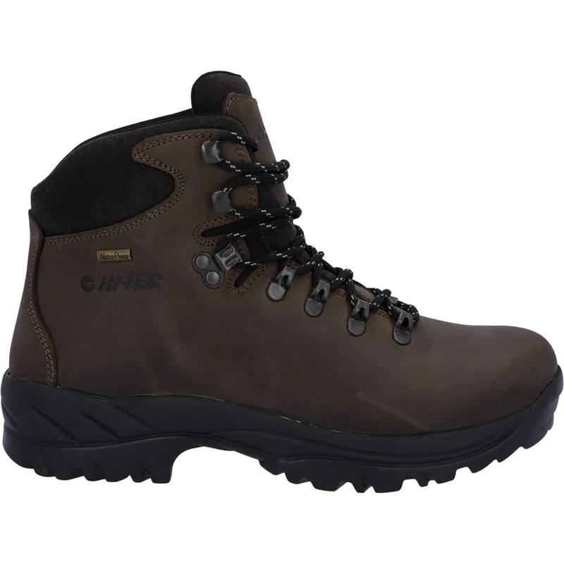 Hi-Tec Ravine Leder-Wanderstiefel für Herren – Braun