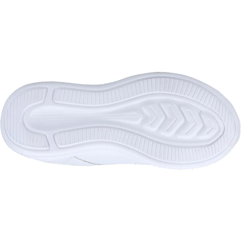 Hush Puppies Kinder-Sneaker aus meliertem Leder – Weiß