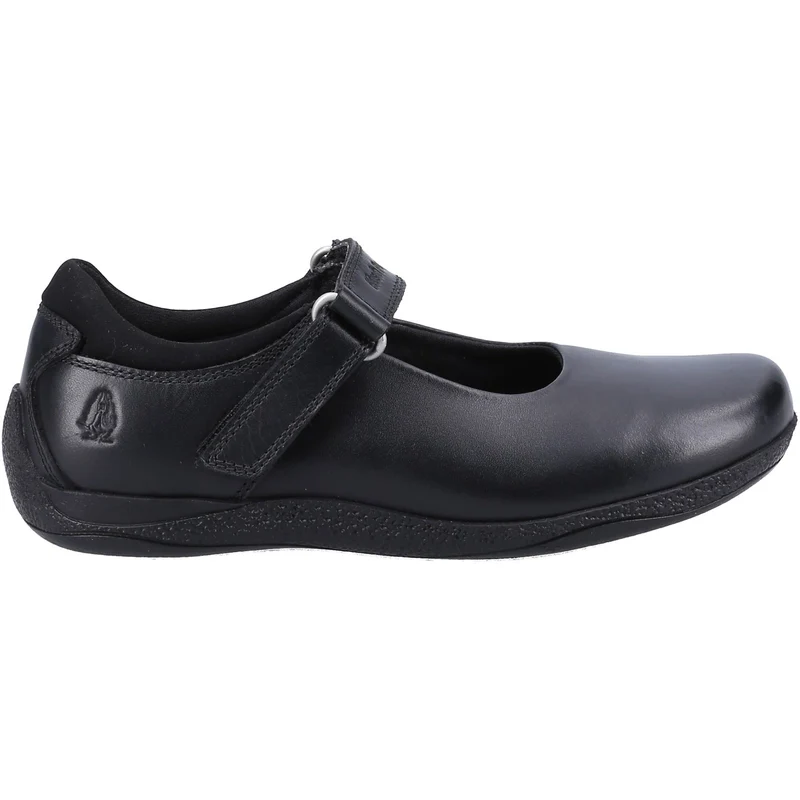 Hush Puppies Schulschuhe Marcie aus Leder für Mädchen – Schwarz
