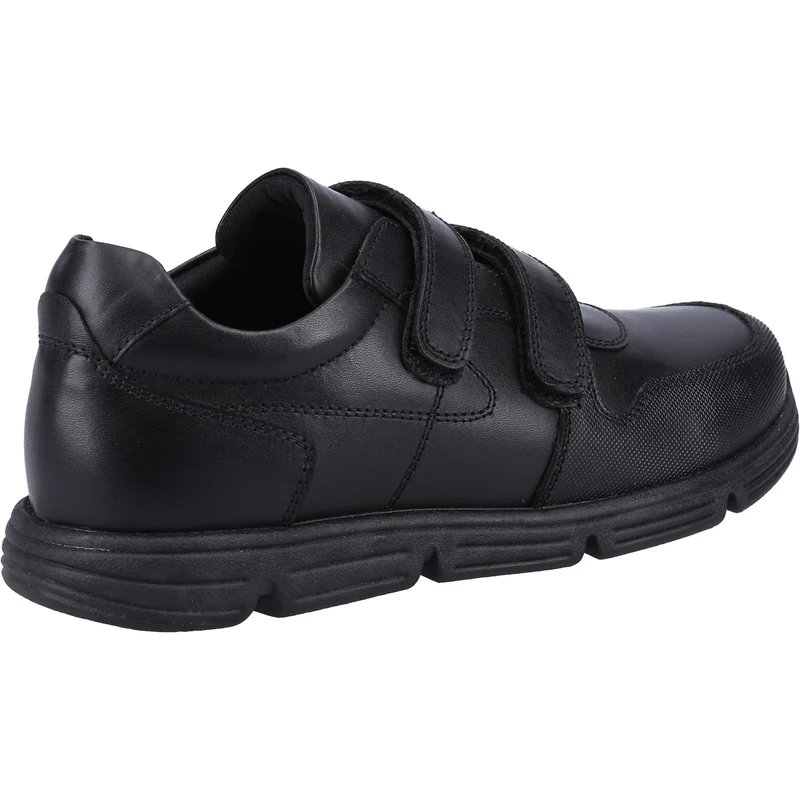 Hush Puppies Schulschuhe Lucas aus Leder für Jungen – Schwarz