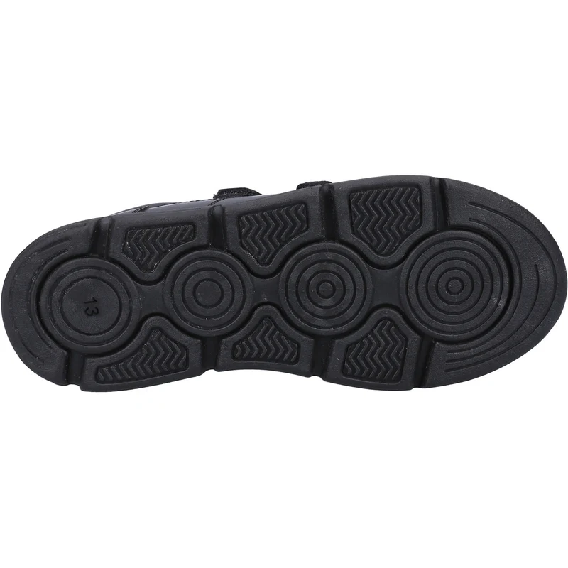 Hush Puppies Schulschuhe Lucas aus Leder für Jungen – Schwarz