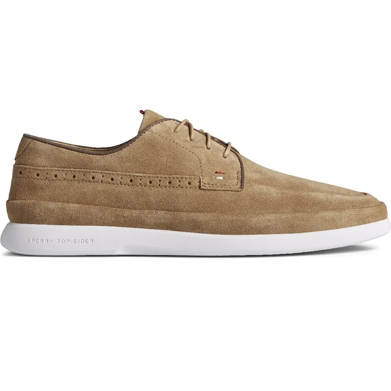 Sperry Gold Cabo Plushwave Lace-Schuhe für Herren – Hellbraun