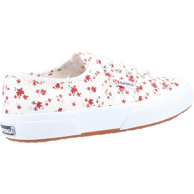 Superga Damen 2750 Print Trainer – Weiß