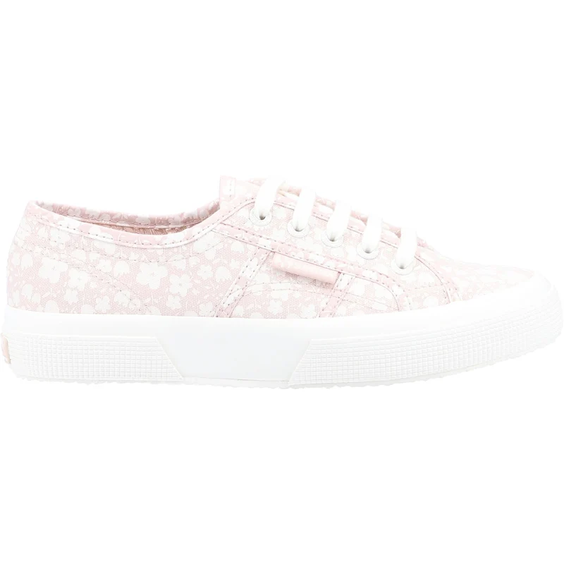 Superga Damen-Sneaker 2750 mit Blumenmuster – Rosa