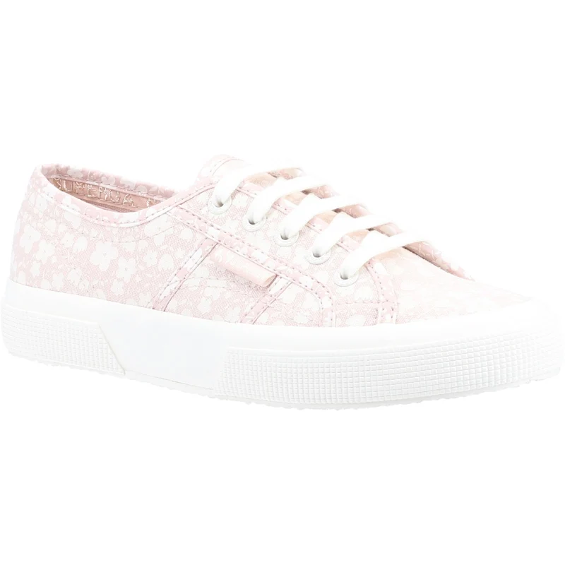 Superga Damen-Sneaker 2750 mit Blumenmuster – Rosa
