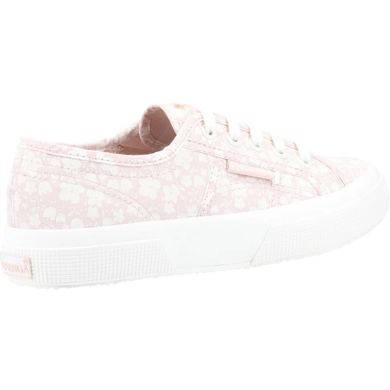 Superga Damen-Sneaker 2750 mit Blumenmuster – Rosa