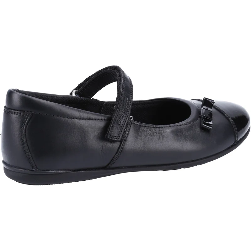 Hush Puppies Schulschuhe Danielle aus Leder für Mädchen – Schwarz