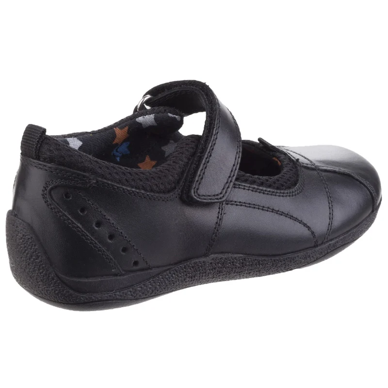 Hush Puppies Schulschuhe Cindy aus Leder für Mädchen – Schwarz