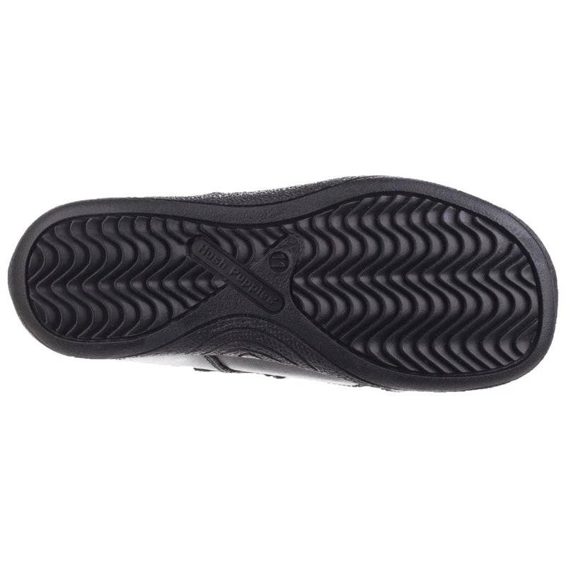 Hush Puppies Schulschuhe Cindy aus Leder für Mädchen – Schwarz