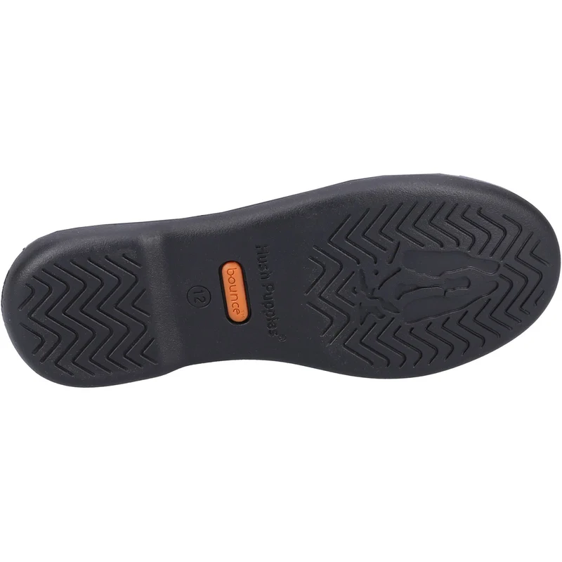 Hush Puppies Schulschuhe „Bridget“ aus Leder für Mädchen – Schwarz