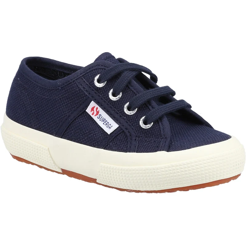 Superga Unisex-Sneaker 2750 Classic für Kinder – Marineblau