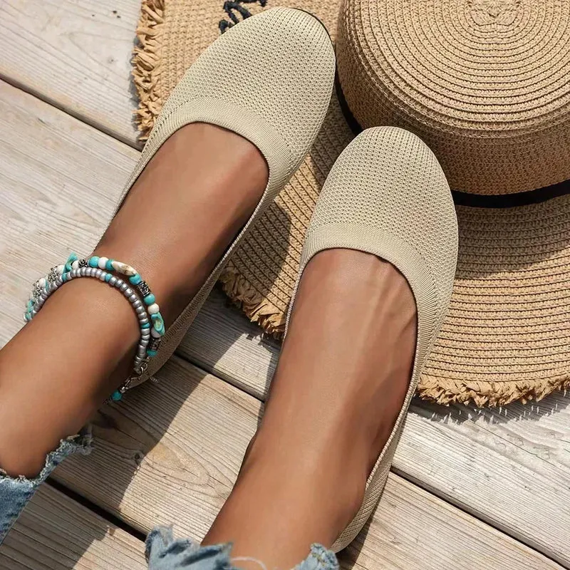 Orthopädische Damen-Ballerinas mit Komfortsohle & klassischem Design – Mia