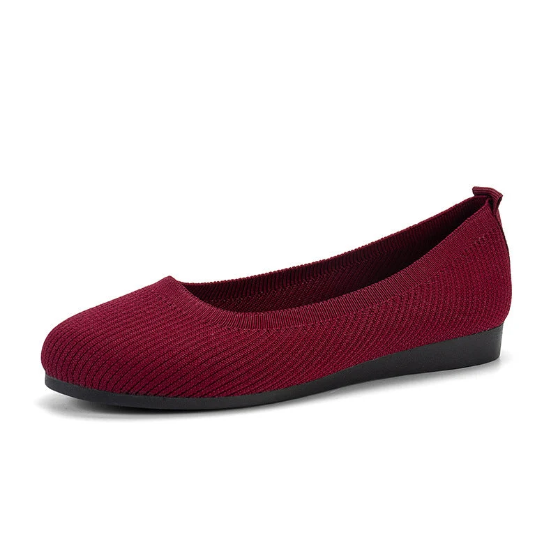 Orthopädische Damen-Ballerinas mit Komfortsohle & klassischem Design – Mia