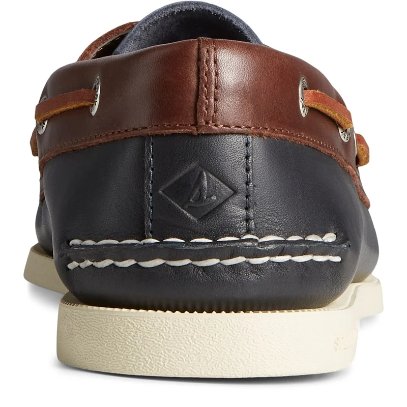 Sperry Authentische Original 2-Eye Tri-Tone Bootsschuhe für Herren – Marineblau