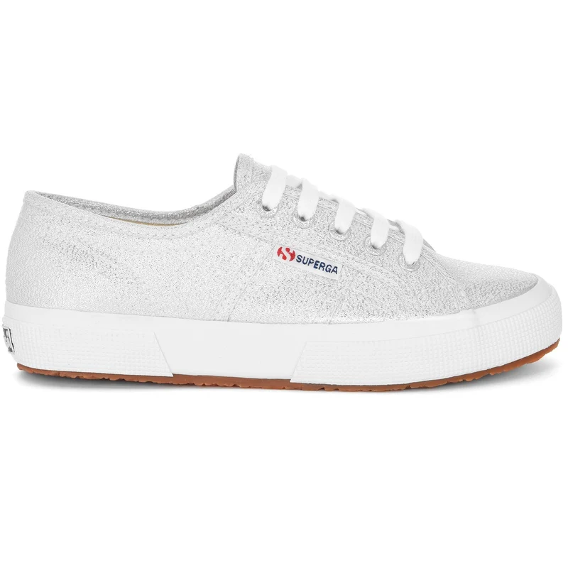 Superga Damen-Sneaker 2750 Lamé – Grau
