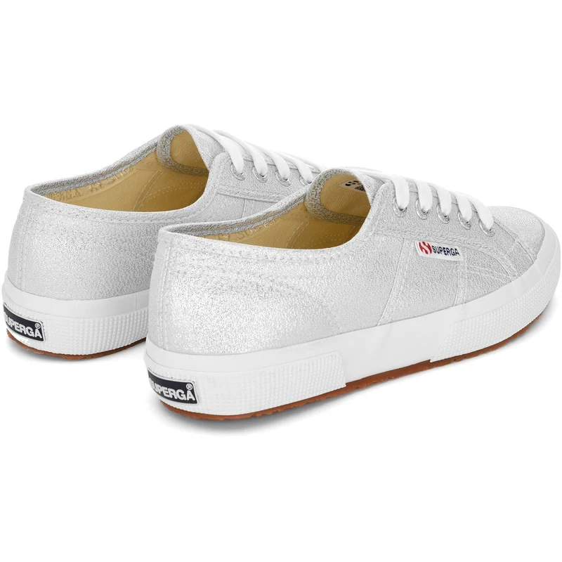 Superga Damen-Sneaker 2750 Lamé – Grau