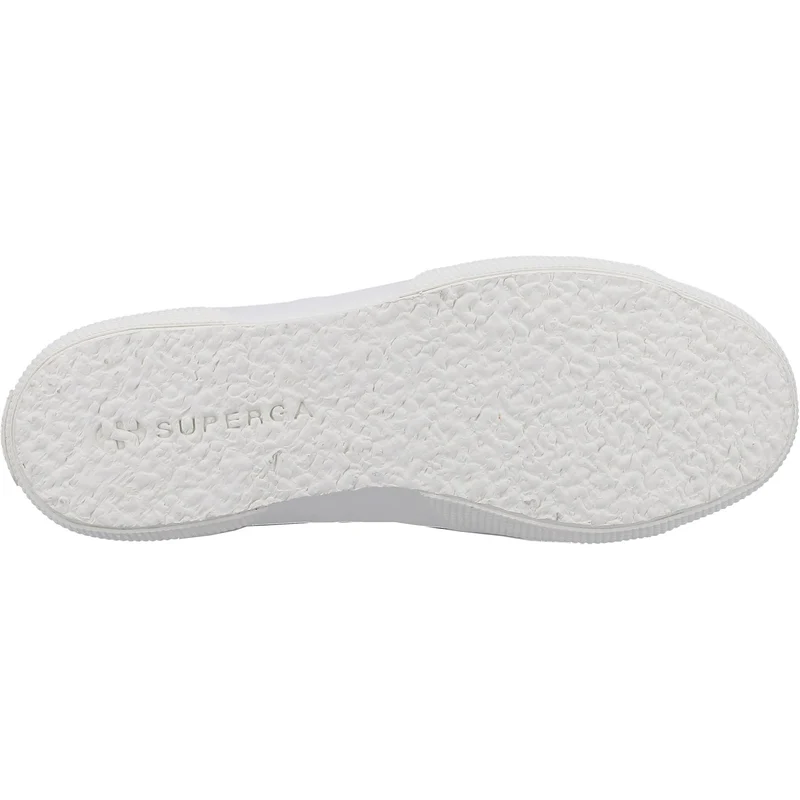 Superga Damen-Sneaker 2750 mit Blumenmuster – Dunkelgrau