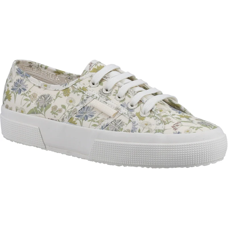 Superga Damen-Sneaker 2750 mit Blumenmuster – Helloliv
