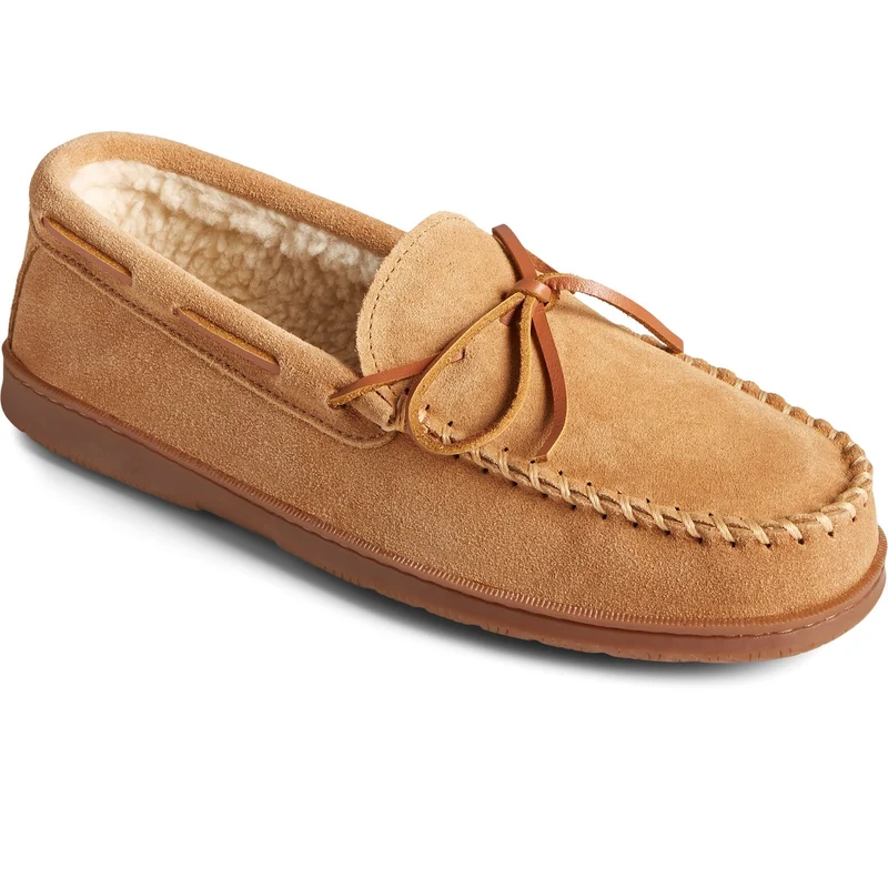 Sperry Herren Doyle Mokassin-Hausschuhe – Hellbraun