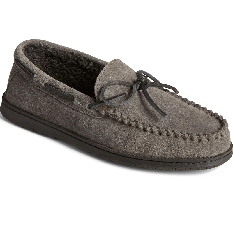 Sperry Herren Doyle Mokassin-Hausschuhe – Anthrazit