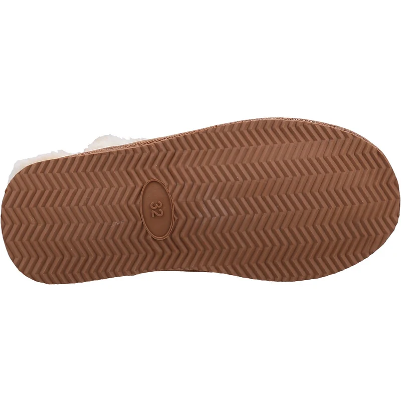Hush Puppies Ashlynn-Hausschuhe für Mädchen – Hellbraun