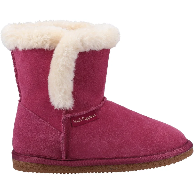 Hush Puppies Mädchen Ashlynn Hausschuhe – Rose