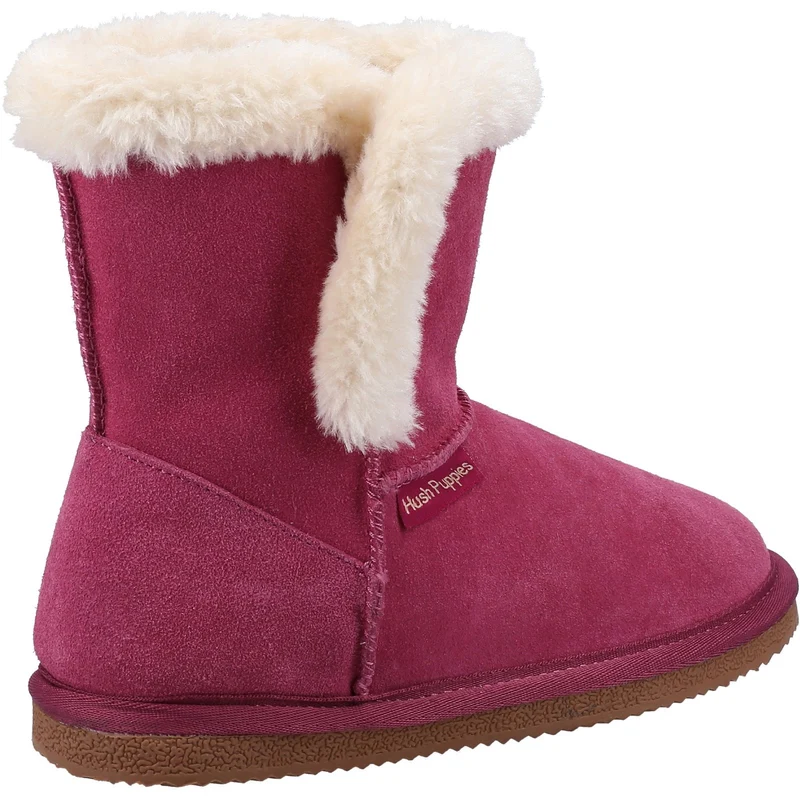 Hush Puppies Mädchen Ashlynn Hausschuhe – Rose