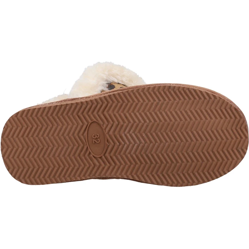Hush Puppies Ashlynn-Hausschuhe für Mädchen – Hellbraun