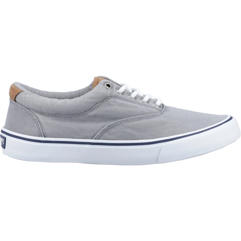 Sperry Herren Striper II CVO Canvas-Trainer – Grau