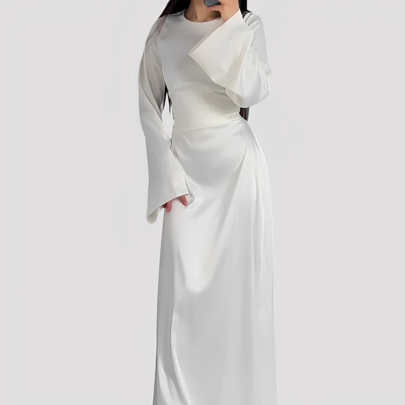 Rebecca - Lässiges langes Kleid für Damen
