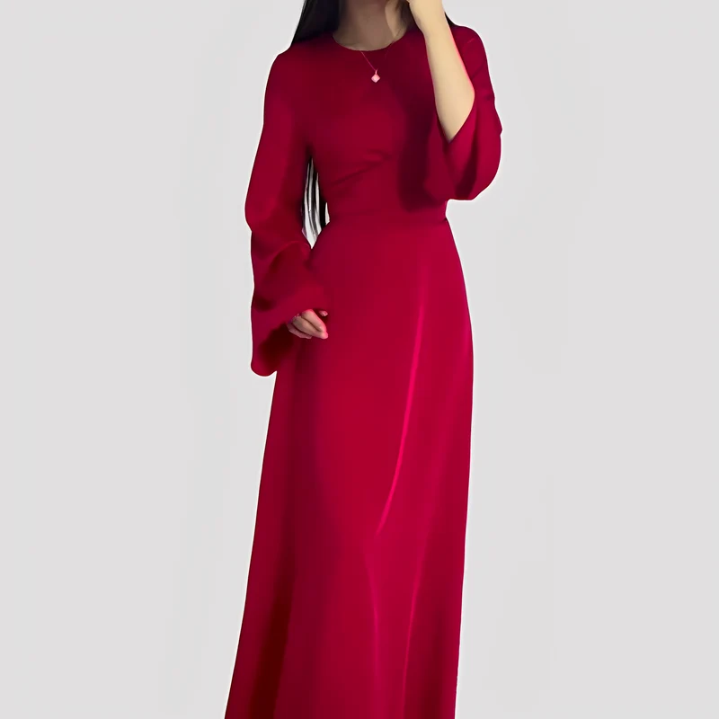 Rebecca - Lässiges langes Kleid für Damen