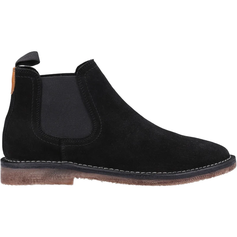 Hush Puppies Herren Shaun Suede Chelsea Stiefel - Schwarz